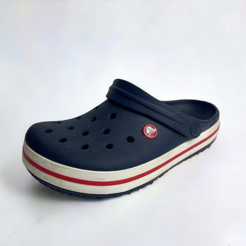 Navy Crocs